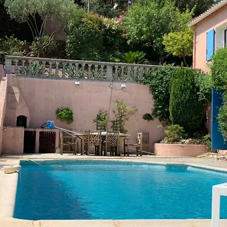 Rez-de Villa Piscine Cavalaire-sur-Mer Exterior foto